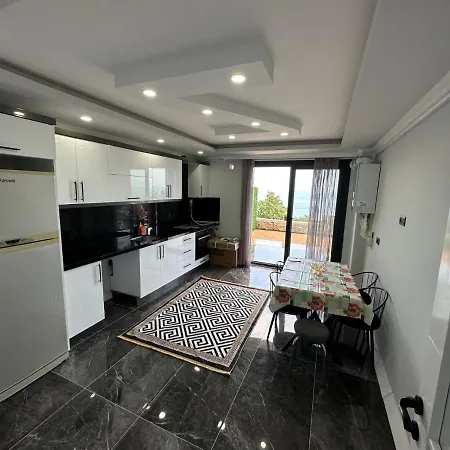 With Pool On The Beach Apartment Trabzon